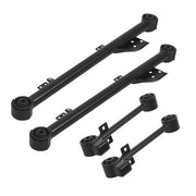 DURAFORCE 4PCS Black Rear Upper&Lower Trailing Control Arm Set For Infiniti QX4 1997-2003