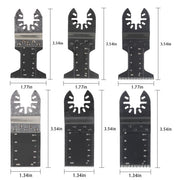 DURAFORCE 48PCS Metal Wood Universal Oscillating Multitool Quick Release Saw Blades Kit