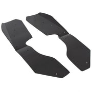 DURAFORCE Fender Flares / Extensions Black Plastic For 2009-2014 Polaris RZR S 800