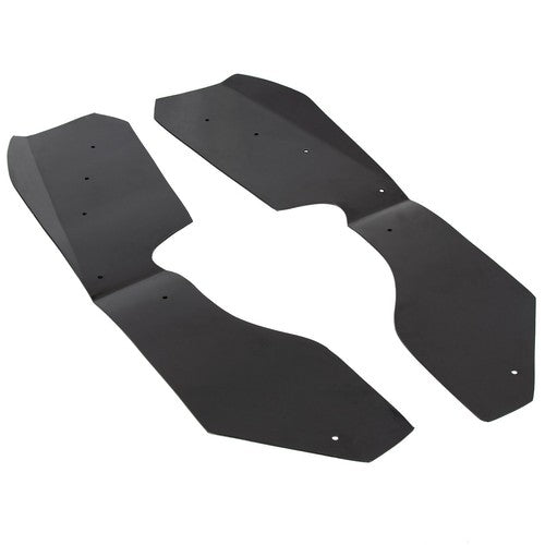 DURAFORCE Fender Flares / Extensions Black Plastic For 2009-2014 Polaris RZR S 800
