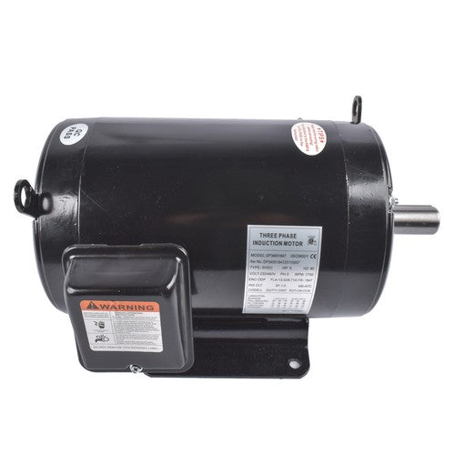 DURAFORCE Electric Motor Black 208-230/460V 5 Horsepower 60 Hz 3 Phase 184 T Frame EM3218T