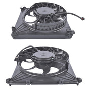 DURAFORCE Right Left Radiator Cooling Fan & Shroud Assembly for Tesla S Sedan 4-Door 12-20
