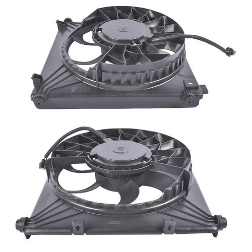 DURAFORCE Right Left Radiator Cooling Fan & Shroud Assembly for Tesla S Sedan 4-Door 12-20