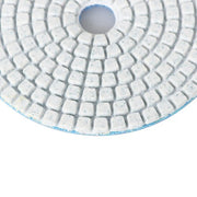 DURAFORCE 7PCS 4 Inch Set Wet Dry Diamond Polishing Pads For Granite Concrete Marble Stone