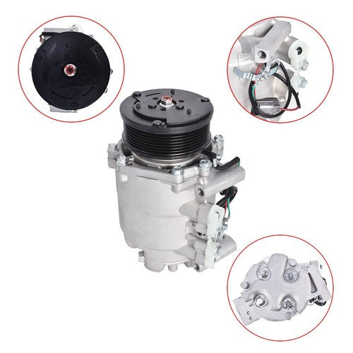 DURAFORCE 38870PNB006 For Honda CR-V 2002-2006 2.4L A/C Compressor W/Clutch 38810PNB006