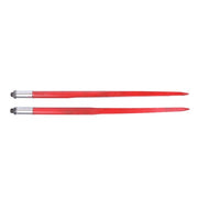 DURAFORCE For Tractors Loaders 2pcs Hay Bale Spear 43" 3000 lbs Capacity Spike Fork