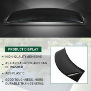 DURAFORCE For 2006-2015 13 14 Honda Civic 4DR Rear Window Roof Spoiler Visor Vent Wing ABS