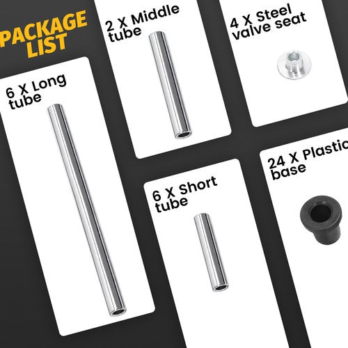 DURAFORCE A Arm Bushing Kit Front & Rear Heavy Duty For 08-14 Polaris RZR 800/S 800 /4 800
