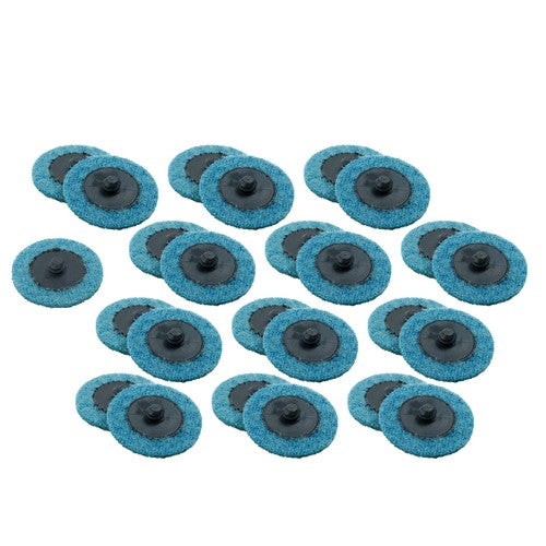 DURAFORCE 25 Pack Surface Conditioning Quick Change Discs 2" Fine Prep Pad Discs