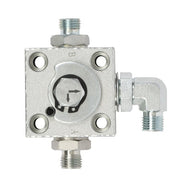 DURAFORCE Three Way Diverter Valve For Mini Excavator Hydraulic Connection Block Full Kit