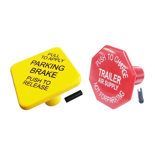 DURAFORCE Parking Brake Valve & Trailer Air Supply Knob For Bendix 248433 290655 US STOCK