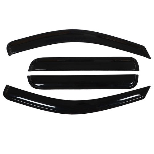DURAFORCE Replacement Window Visors Sun Rain Guards Fit For Jeep Grand Cherokee 2005-2010