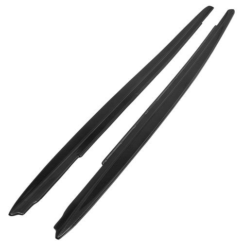 Carbon Fiber Color Side Skirts Extension for BMW 5 Series G30 G31 F90 M5 2017