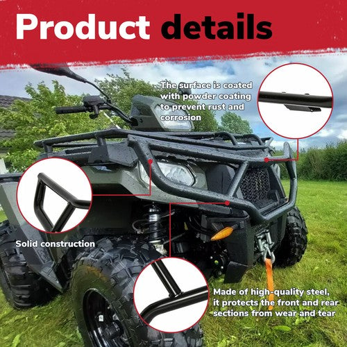 Brush Guard Bumper Set Front and Rear for Polaris Sportsman 570 EPS 2016-2020