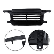 DURAFORCE Fit For 2015-2017 Ford F-150 Black Grille Shutter Radiator Assembly W/O Motor