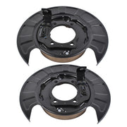 DURAFORCE 2 Pack Rear Brake Parking Plate Left & Right Set for Hyundai Santa Fe 2006-2009