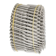 DURAFORCE 3600Pcs 15 Degree Wire Coil 1-1/4” ×.09” Ring Shank Stainless Steel Siding Nails