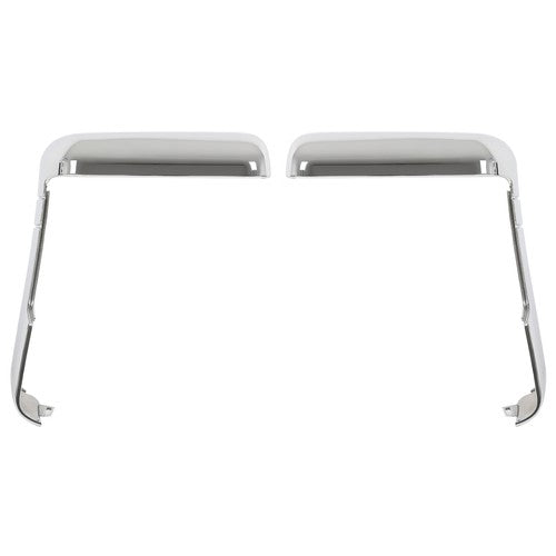 Chrome Top and Side Mirror Cover for 20-24 Chevy Silverado GMC Sierra HD 2500 3500