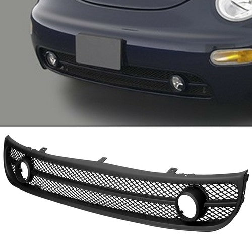 DURAFORCE Bumper Kit For 01 2005 Beetle Front Valance Grille Assembly Bumper Trim 3 Piece