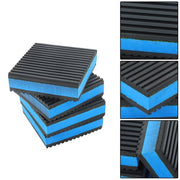 DURAFORCE 8 Pack 3" x 3" x 7/8" EVA Rubber Shock-absorbing Pad Anti Vibration Pads