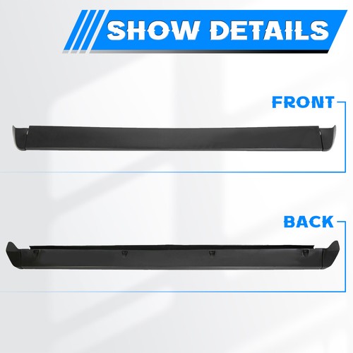 3PCS for Chevy Silverado 2007-2014 Tailgate Tail Gate Wing Spoiler
