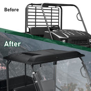 DURAFORCE Black ABS Hard Top Roof For Kawasaki Mule 4000 4010 For 22 25 Replace KAF30-030A