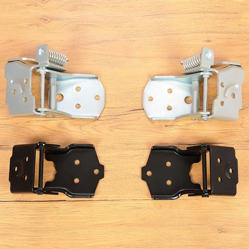 DURAFORCE Door Hinges 4pcs Set Upper and Lower Hinge Kit For 1970-1981 Camaro Firebird