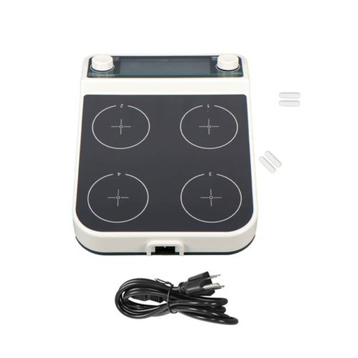 DURAFORCE 4 Position Multiple Magnetic Stirrer Digital Magnetic Stirrer 4*500ml Capacity