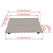 DURAFORCE For Club Car Precedent / Tempo / Onward 2004-Up Golf Cart Windshield Tinted