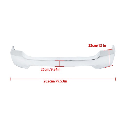 DURAFORCE Front Bumper For Chevrolet Silverado 1500 2016-2018 W/o Sensor & Fog Light Holes