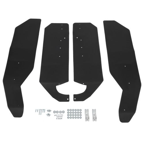 4PCS Fender Flares Mud Flaps for Can Am Maverick Max 1000 13 18 With Hardware Kits