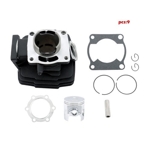 DURAFORCE 66mm Cylinder Piston Top End Rebuild Kit 1978-81 For Yamaha DT175 DT175F DT175G