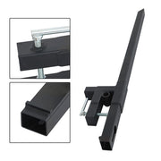 DURAFORCE 60" 2000 LBS Clamp on Pallet Forks Tractor Bucket Forks