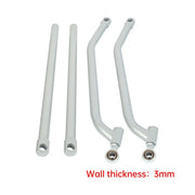 DURAFORCE 4pcs Rear Lower High Clearance Radius Rods Bars For Polaris RZR 1000 XP 2014-17
