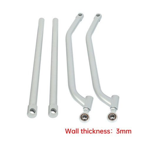 DURAFORCE 4pcs Rear Lower High Clearance Radius Rods Bars For Polaris RZR 1000 XP 2014-17