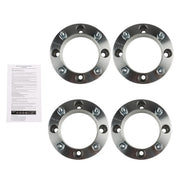DURAFORCE For Can-Am Outlander Renegade 4x137 2" 110mm M10x1.25 4Pcs Silver Wheel Spacers