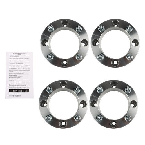DURAFORCE For Can-Am Outlander Renegade 4x137 2" 110mm M10x1.25 4Pcs Silver Wheel Spacers