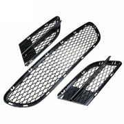 DURAFORCE For BMW 3 Series E90 325i 328i 2009-2012 Black Mesh Front Lower Bumper Grille