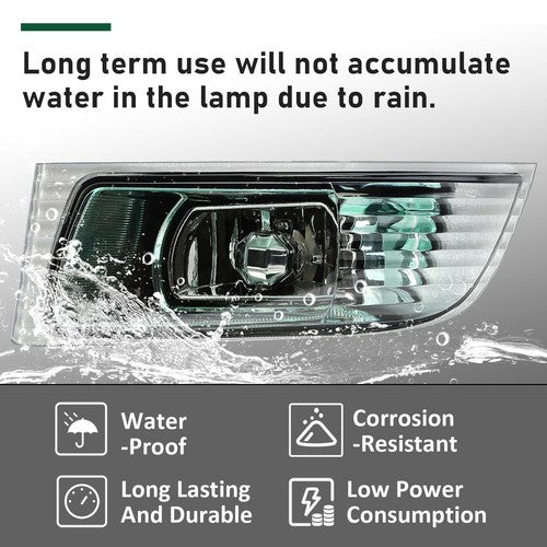 DURAFORCE Driver Fog Light For Lexus Gx470 2003 2004 2005 2006 2007 2008 2009 Driving Lamp