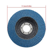 DURAFORCE 20 PCS T29 Flap Discs 4.5" x 7/8" 40/60/80/120 Grit Angle Grinder Sanding Disc