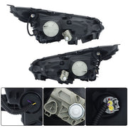 DURAFORCE LED+Halogen w/Sport Pkg For 2015-2017 Lexus NX200t Headlights Passenger+Driver