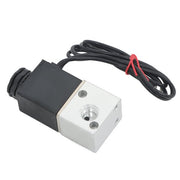 DURAFORCE 1/8 inch 3 way zero pressure differential air-water electric solenoid valve 12V