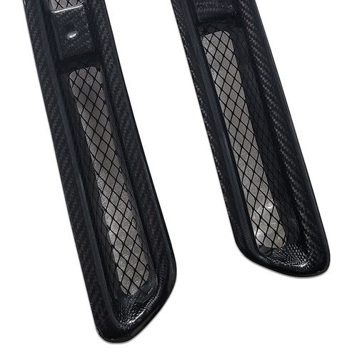 DURAFORCE FIT 2008-2023 Nissan GT-R R35 CF Side Vents Only for TOP Secret Style Fenders