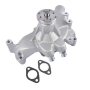DURAFORCE High-volume Aluminum Long Water Pump Satin Finish for Chevy BBC 396 402 454 502