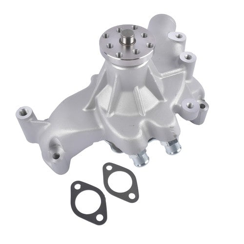 DURAFORCE High-volume Aluminum Long Water Pump Satin Finish for Chevy BBC 396 402 454 502