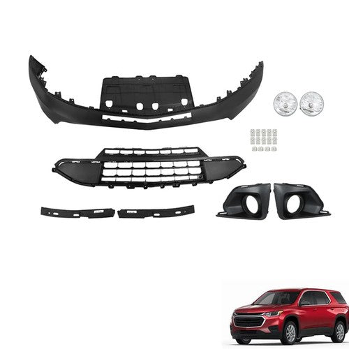 DURAFORCE New For Chevrolet Traverse 18-20 Front Lower Bumper Grill Fog Lamp Cover Bracket