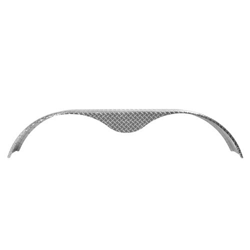 DURAFORCE 14"-16" Trailer Fender Tandem Axle Teardrop Diamond Tread Plate 72" L 18" H 9" W
