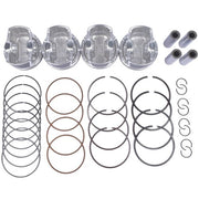 DURAFORCE 4 x Piston & Rings kit For Kia Soul Forte Hyundai Elantra Tucson 2.0L 2014-2018