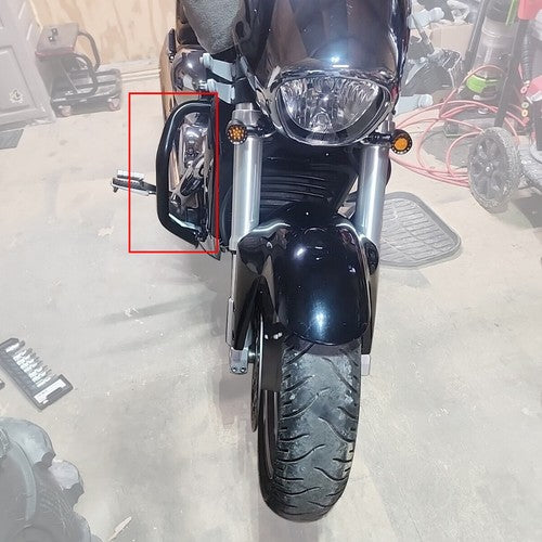 DURAFORCE Engine Case Guard Highway Crash Bar For Suzuki Boulevard M109R Boss 2006-2024