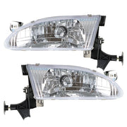 DURAFORCE For Toyota Corolla 1998-2000 Corner Parking Signal Lights Headlights Combo Set